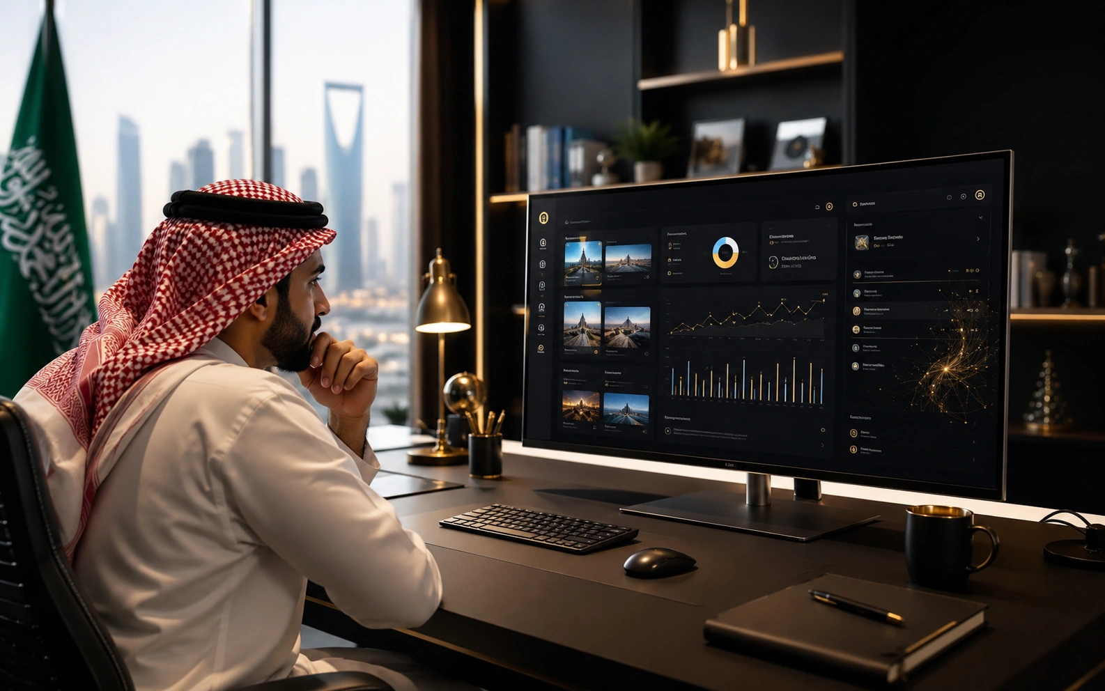 نموذج مساعد B|AI مع مراجعة بشرية